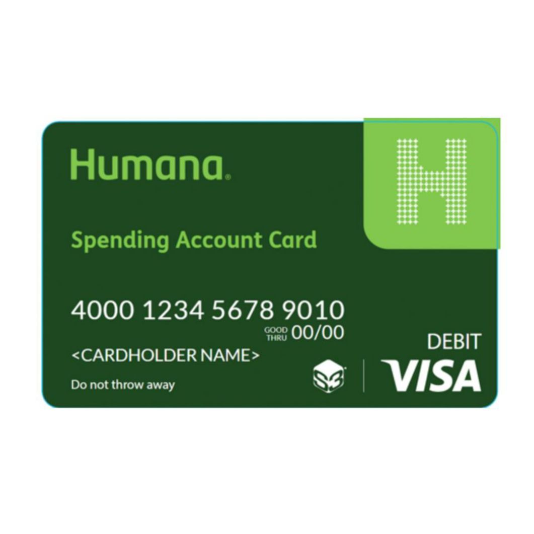 Humana's Spending Account Card.